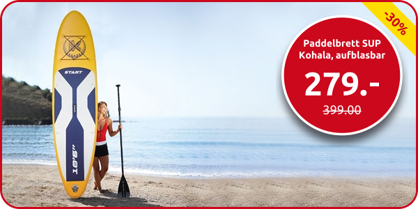 Paddelbrett SUP Kohala, aufblasbar