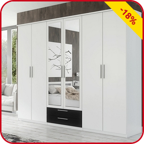 Kleiderschrank «Six», B 270 cm