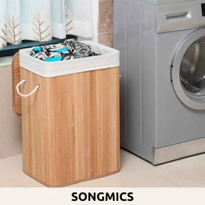 Wäschekorb «Bambus», 72 l