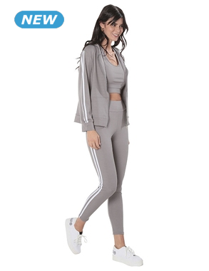 Sport-Ensemble, 3-teilig, grau