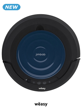 wëasy Roboterstaubsauger «Jimbab trc 50», 4 Navigationsmodi, Ø 28,5 cm
