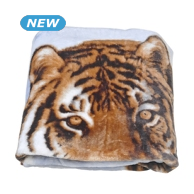 Fleecedecke «Tiger», 152 x 203 cm