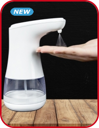 Berührungsloser Spray-Spender für hydro-alkoholische Flüssigkeiten, 360 ml