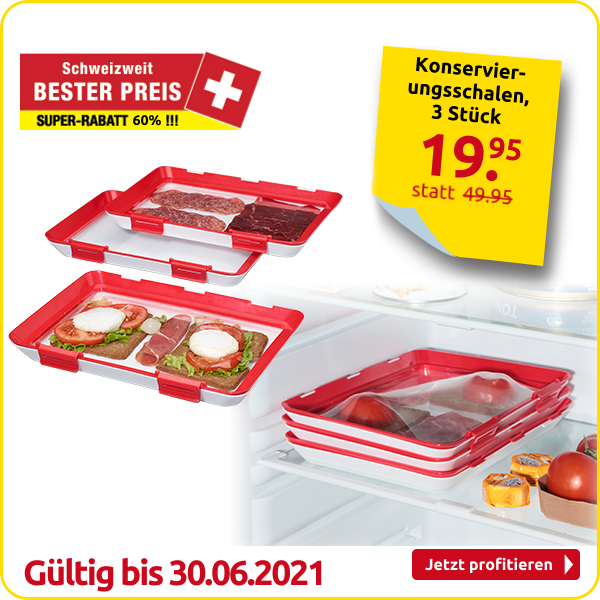 Konservierungsschalen, 3 Stück