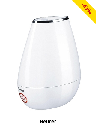 Beurer Luftbefeuchter/Duftdiffusor «LB37», weiss
