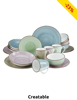 Creatable Kombiservice «Samba», 20-teilig