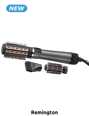 REMINGTON Rotierende Warmluftbürste «Keratin Protect AS8810»