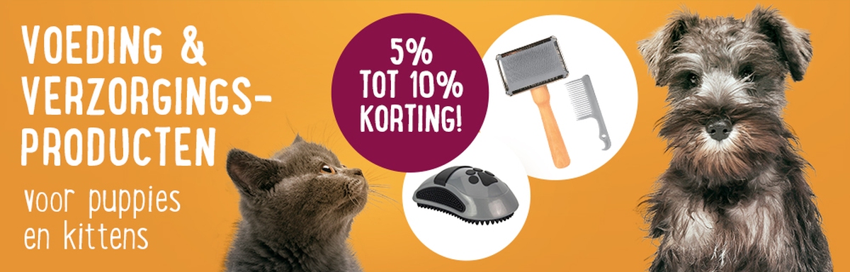 5 tot 10% korting op VET-producten van Concept for Life, Rocco & Smilla!