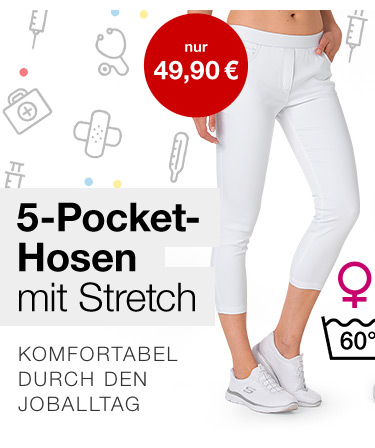 5-Pocket-Hosen mit Stretch | KOMFORTABEL DURCH DEN JOBALLTAG