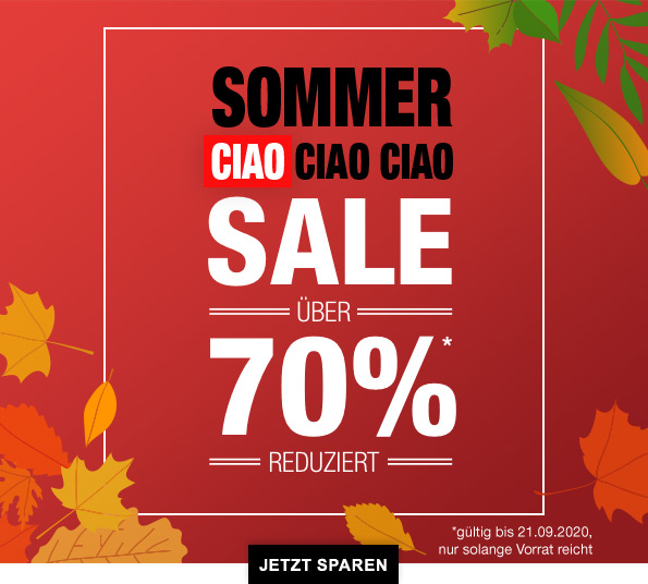 SOMMER CIAO CIAO CIAO - SALE ÜBER 70% REDUZIERT