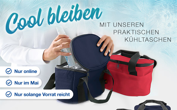 Cool bleiben | MIT UNSEREN PRAKTISCHEN KÜHLTASCHEN