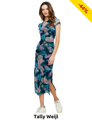 TALLY WEiJL Kleid, blau