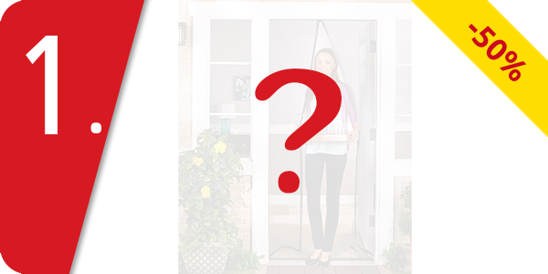 Magnetisches Moskitonetz