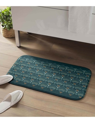 Badteppich «Imperia», 45 x 75 cm, petrol
