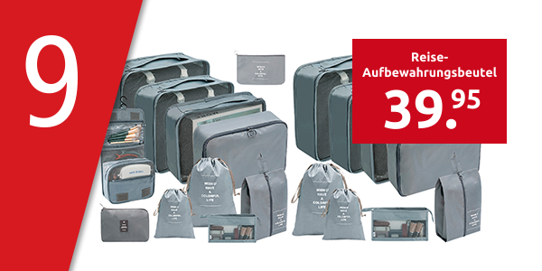 Reise-Aufbewahrungsbeutel, 20 Stück