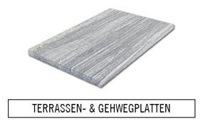 Sortiment Terrassenplatten