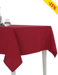 Tischdecke «Sara», 140 x 240 cm, rot