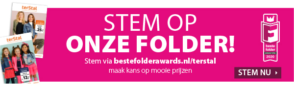 Stem op onze folder!