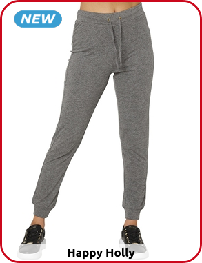 Jogginghose mit Rippbündchen, grau