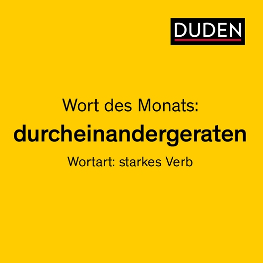 Duden: Zum Wort des Monats