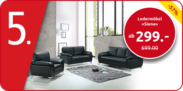 Ledermöbel «Siena»