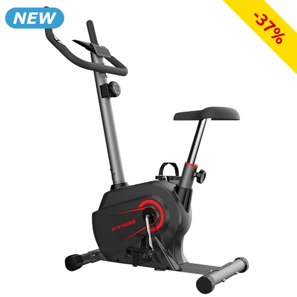 Hometrainer «MO-HT30», 8-stufiger Widerstand, Schwungrad 3,7 kg