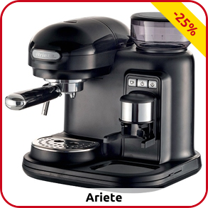 Ariete Kaffeemaschine «1318-Moderna», rot