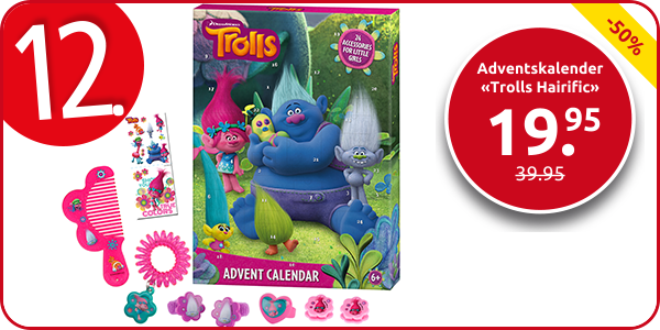 Adventskalender «Trolls Hairific»