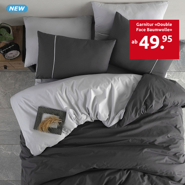Garnitur «Double Face Baumwolle»