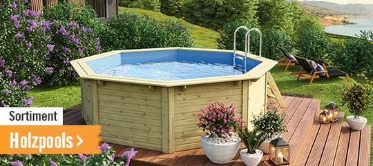 Holzpools im HORNBACH Onlineshop