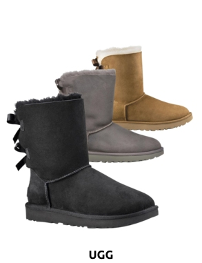 Stiefeletten Bailey Bow II von UGG aus echtem Lammfell