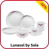 Tafelgeschirr «Flowers», 28-teilig