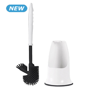 WC-Bürste aus Silikon, antihaftbeschichtet