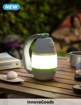 InnovaGoods Trackbare multifunktionale Lampe, 4 in 1, LED