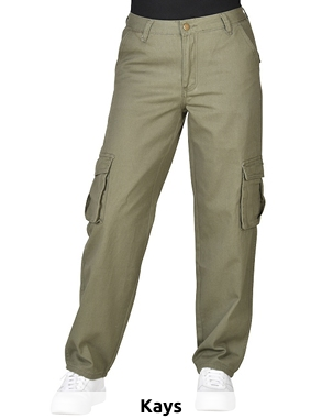 Cargo- Hose, khaki