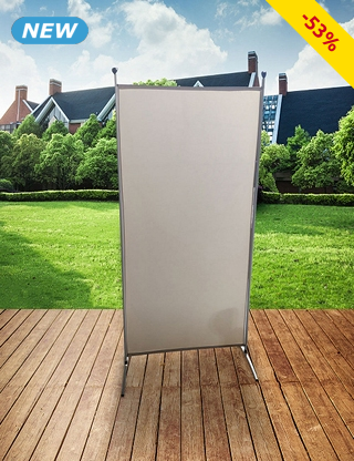 Stellwand Primo 178 x 82 cm in Beige