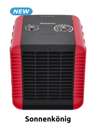 Sonnenkönig Heizung «Cuby», mit Lüftung und Thermostat