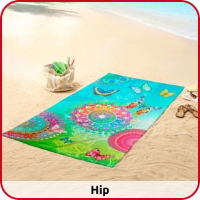 Strandtuch «Mystic», 100 x 180 cm