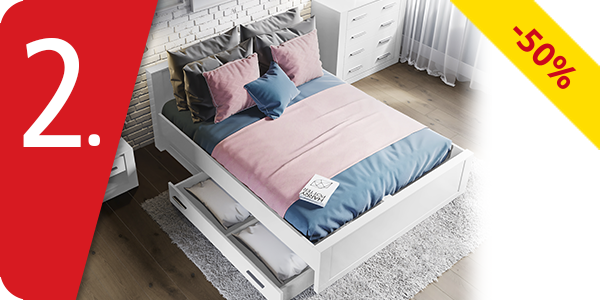 Bett «Idea», B 140 cm