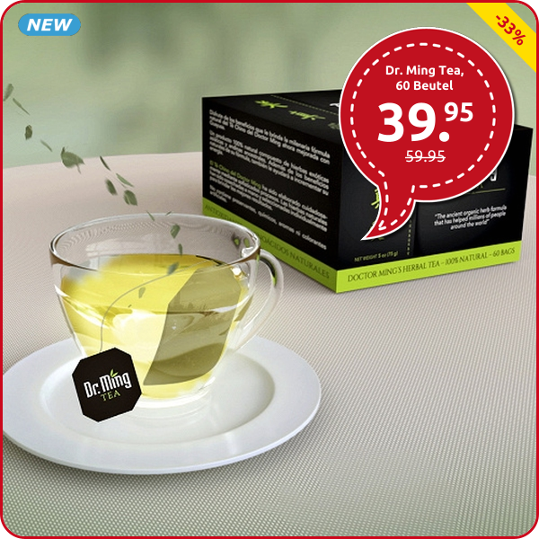 Dr. Ming Tea, 60 Beutel, appetithemmend