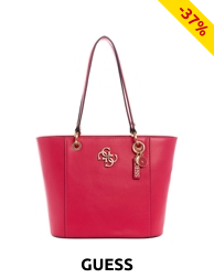 Guess Handtasche «Noelle», fuchsia