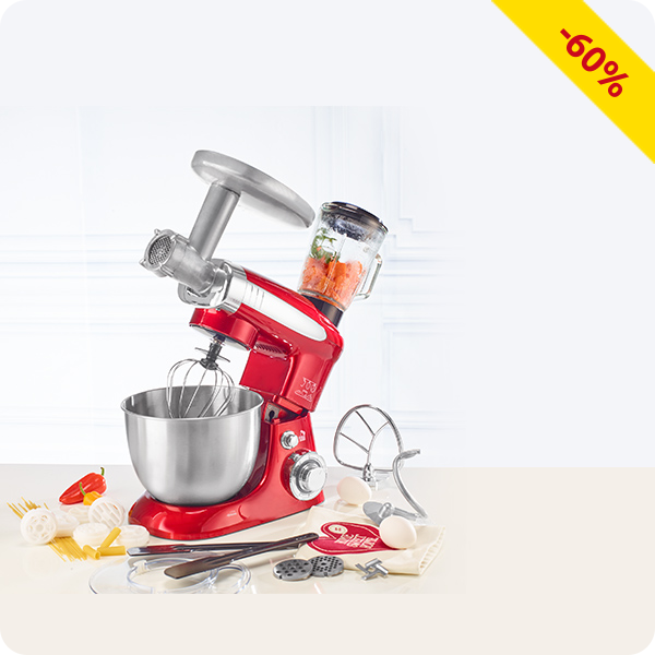 Küchenmaschine Mixer, rot