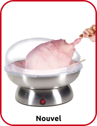 Zuckerwatte-Maschine Nouvel, 14-teilig