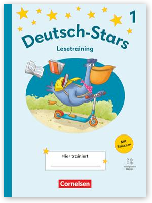 Deutsch-Stars Lesetraining Ausgabe 2025, 1. Schuljahr