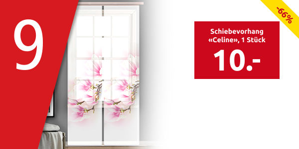 Schiebevorhang «Celine», 1 Stück