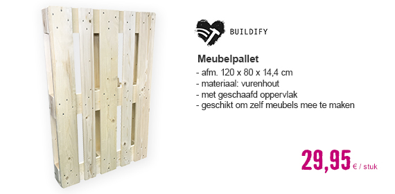 Meubelpallet 120x80x14,4 cm