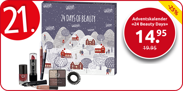 Adventskalender für Erwachsene «24 Beauty Days»