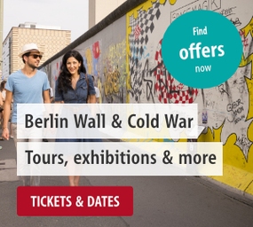 Tickets & activities about the Cold War & Berlin Wall