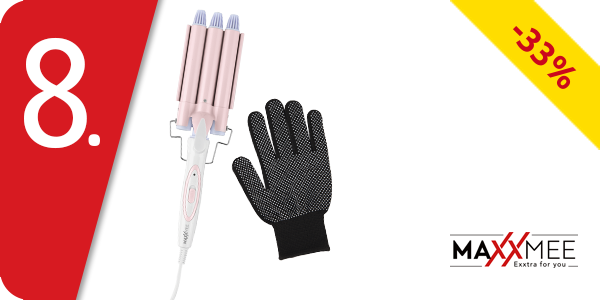 Maxxmee Lockenstab, inkl. Sicherheitshandschuh