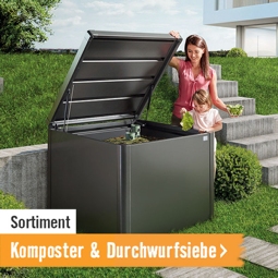 Sortiment Komposter & Durchwurfsiebe